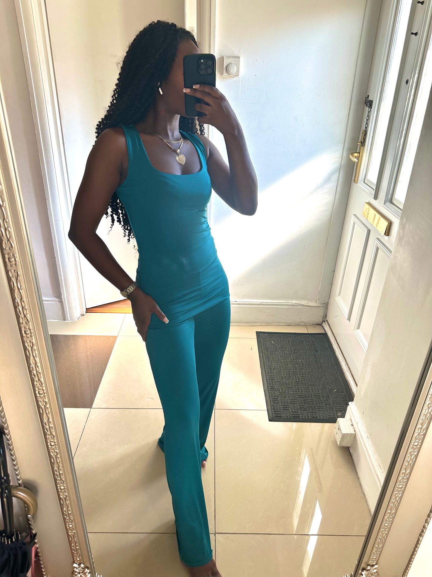 ‘London’ Vest & Flare Co Ord
