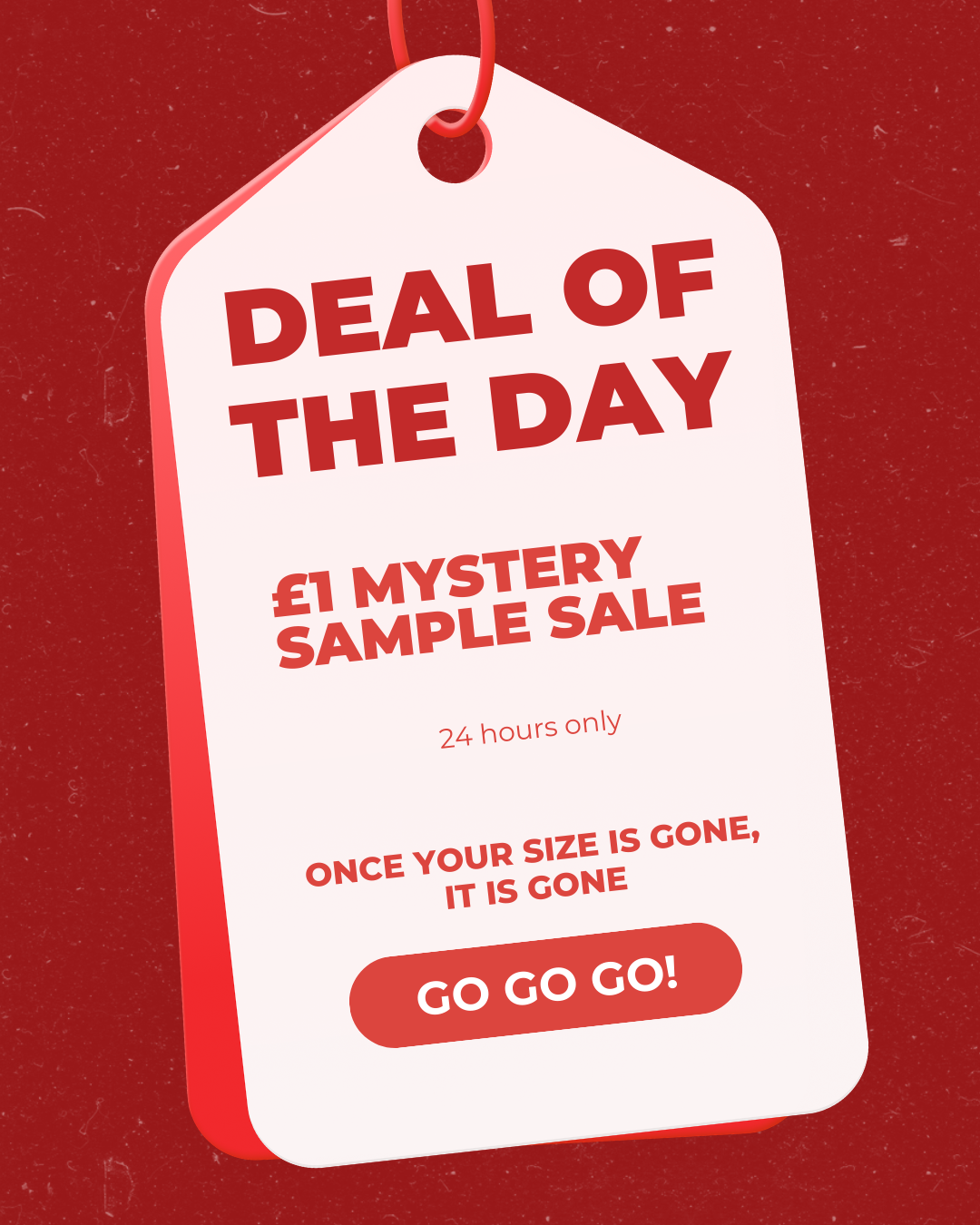 £1 Mystery Sample Sale - MAX 4 per person