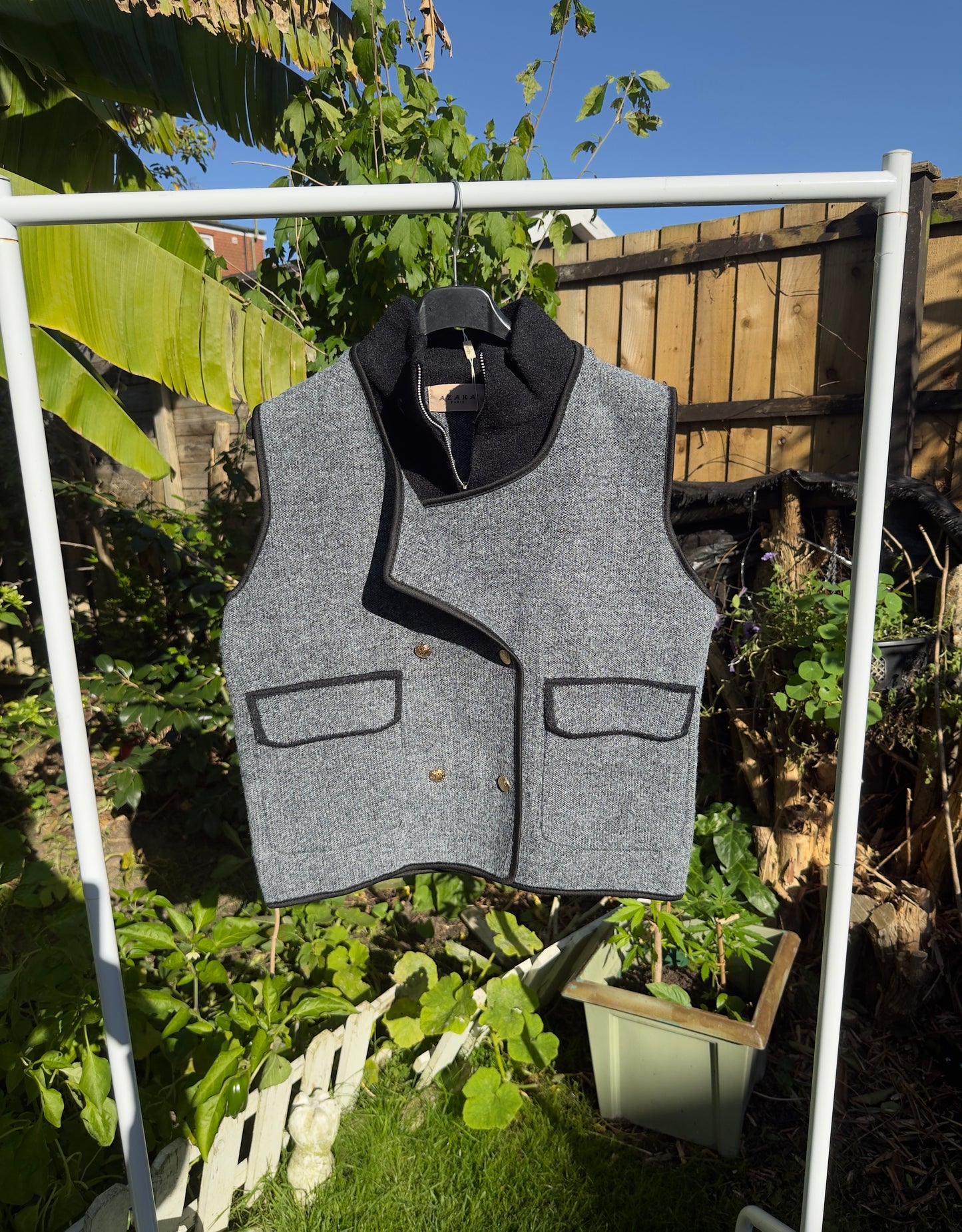 Grey Luxe Waistcoat Vest