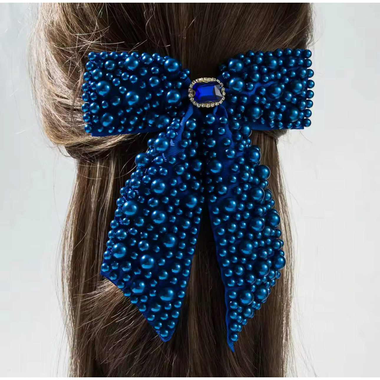 Princess Beaded Hair Bow Accessories