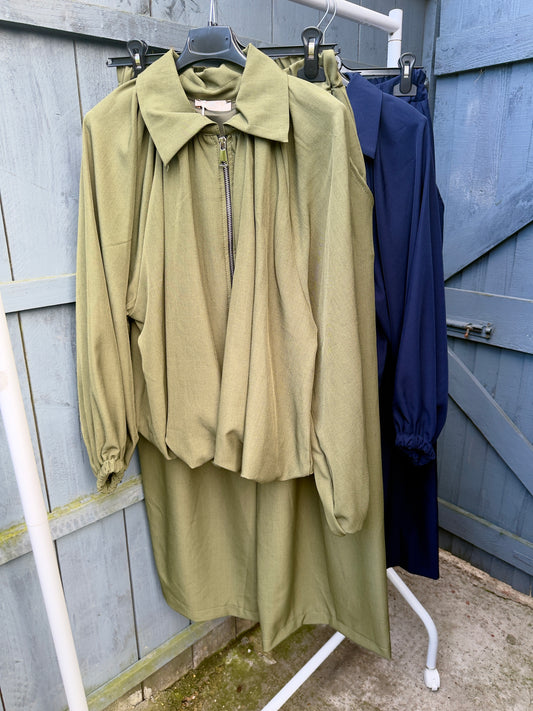 ‘Courtney’ Zip Up Jacket and Trouser Set