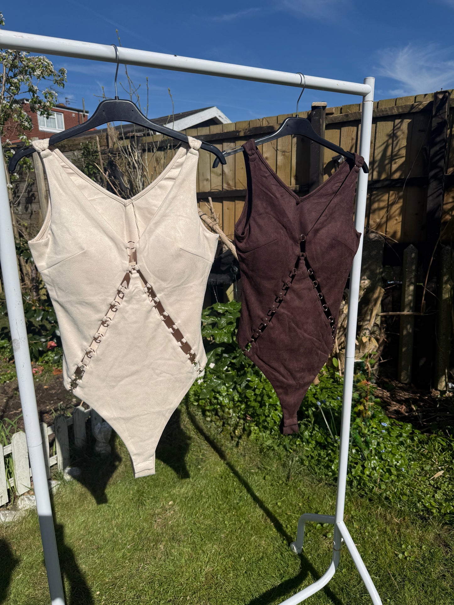 The Suede Ring Bodysuit