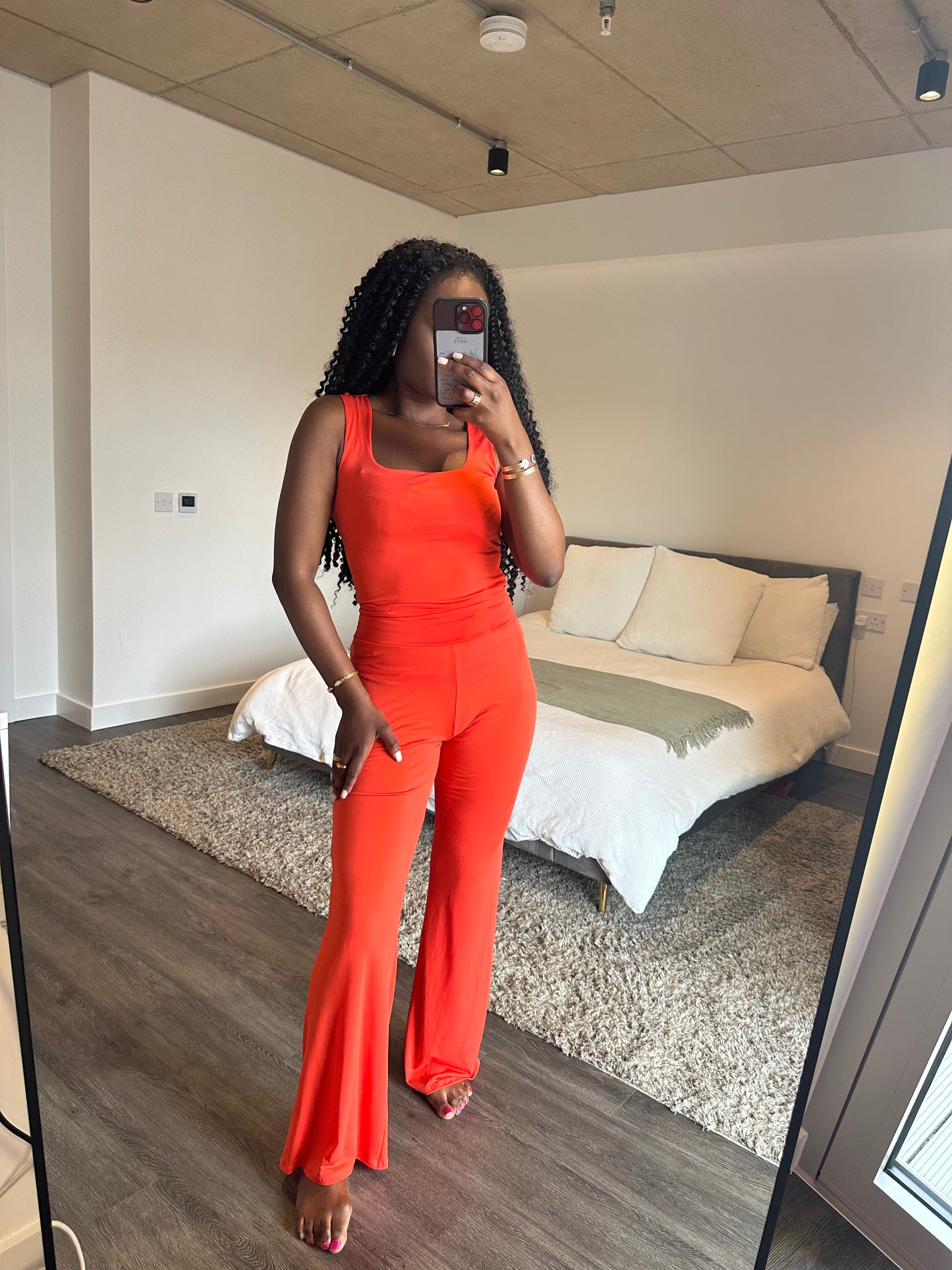 ‘London’ Vest & Flare Co Ord