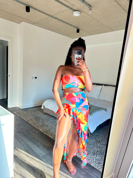 ‘Geo’ Frill Co-Ord