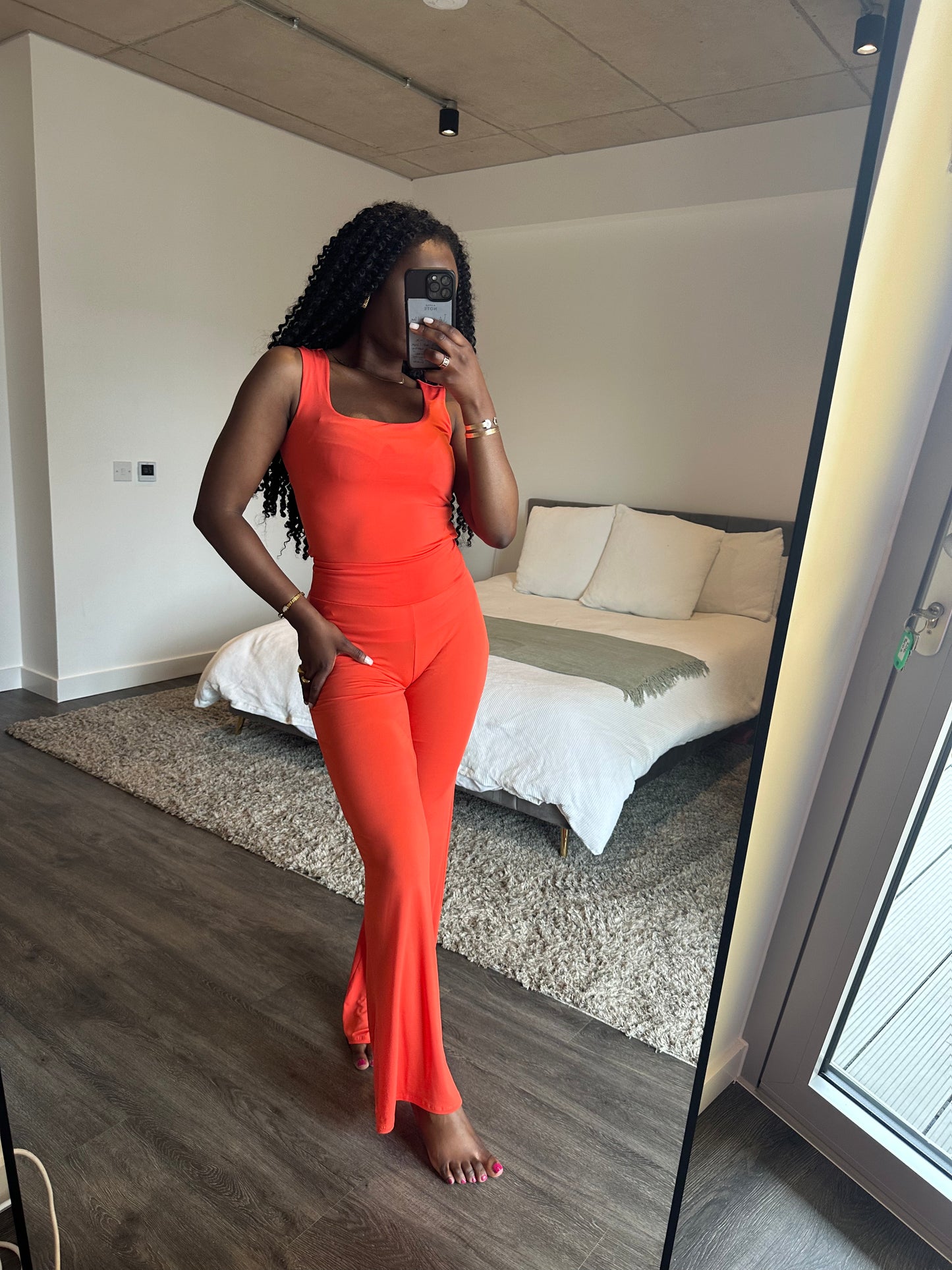 ‘London’ Vest & Flare Co Ord