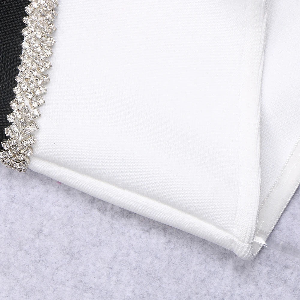 ‘Lana’ Luxe Monochrome Dress