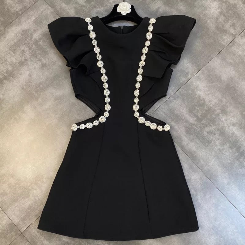 ‘Rosie’ Luxe Crystal Dress