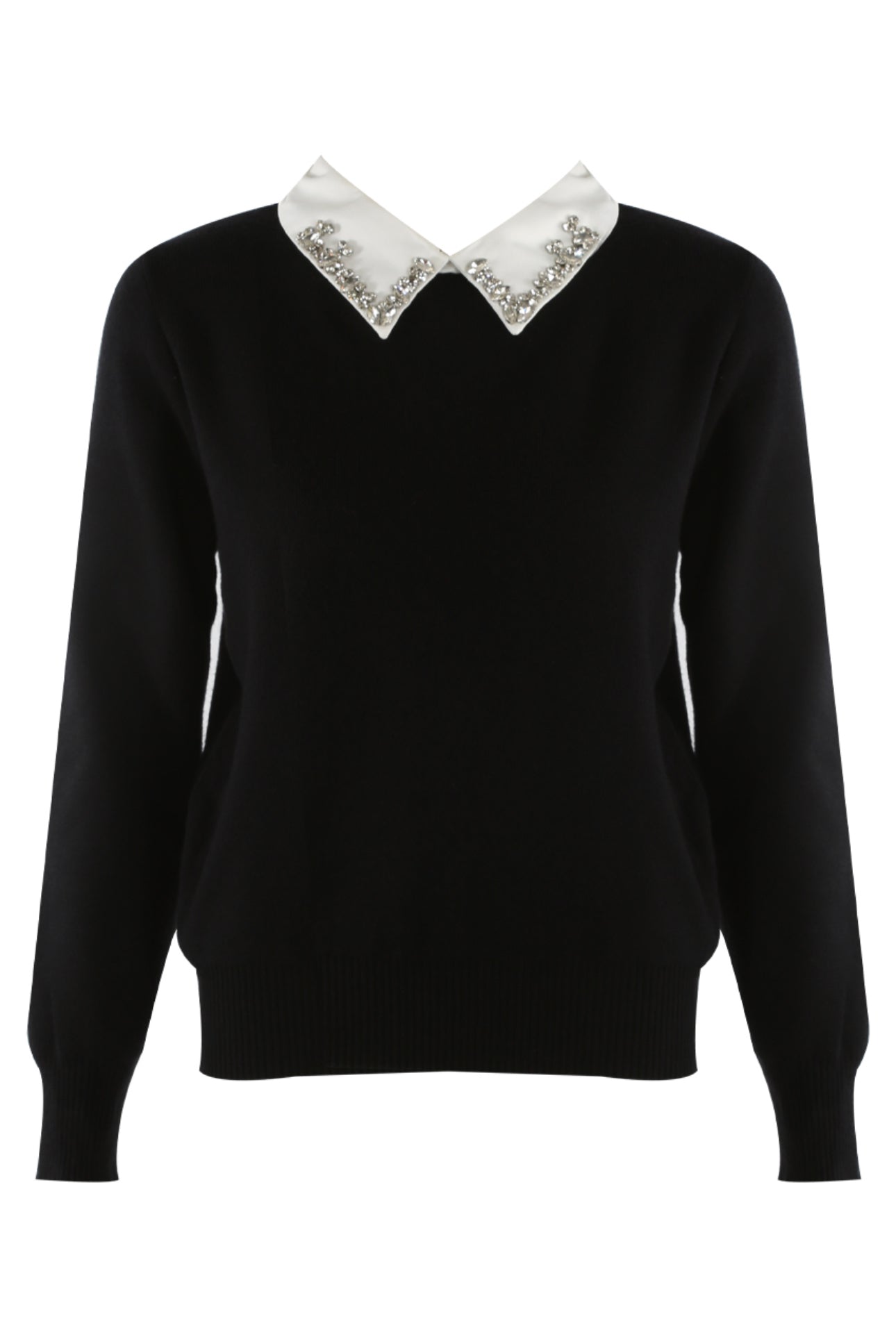 Diamanté Collar Super Soft Jumper