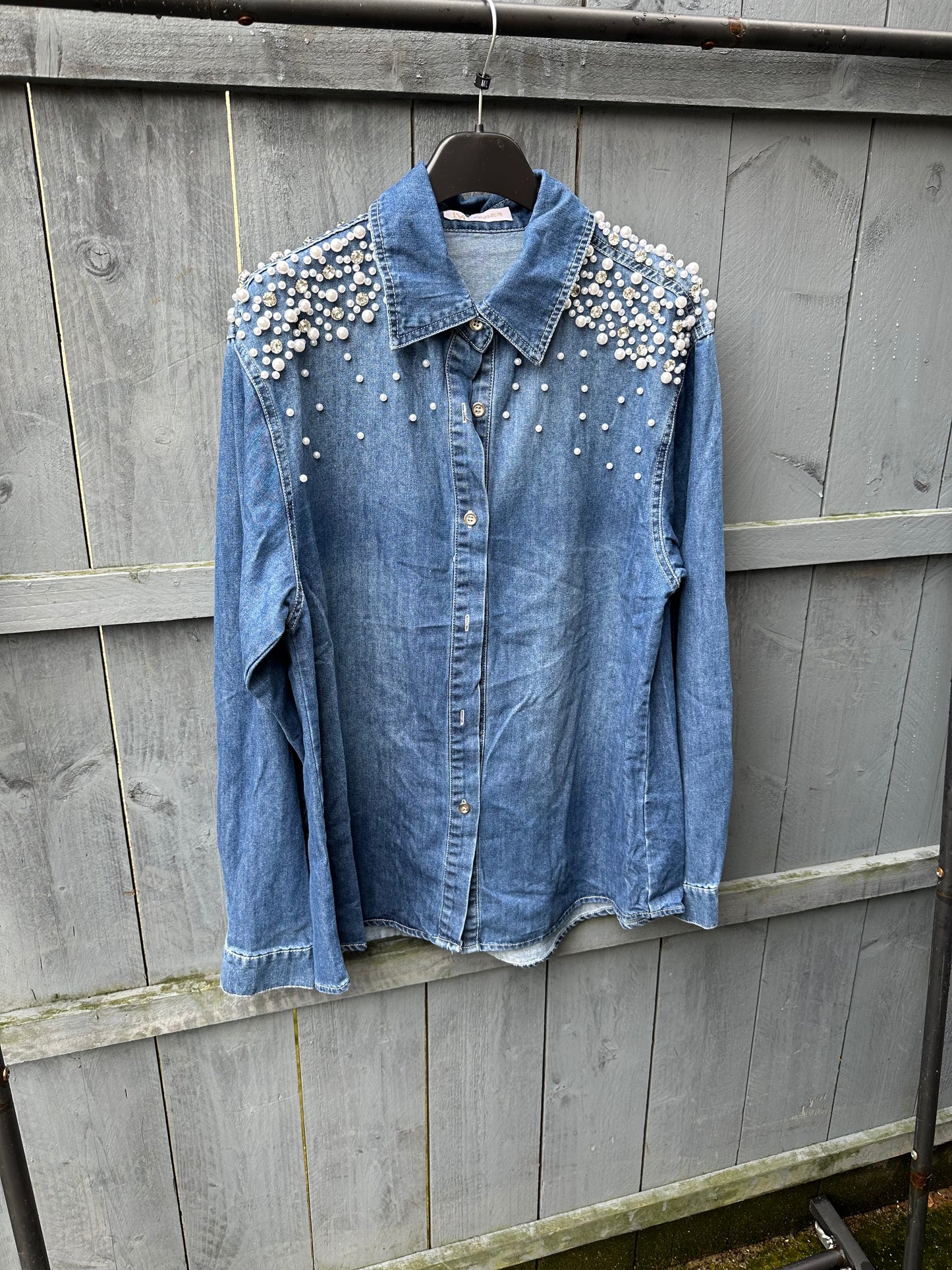 Denim Pearl Shirt