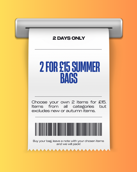 2 FOR £15 Summer Bags