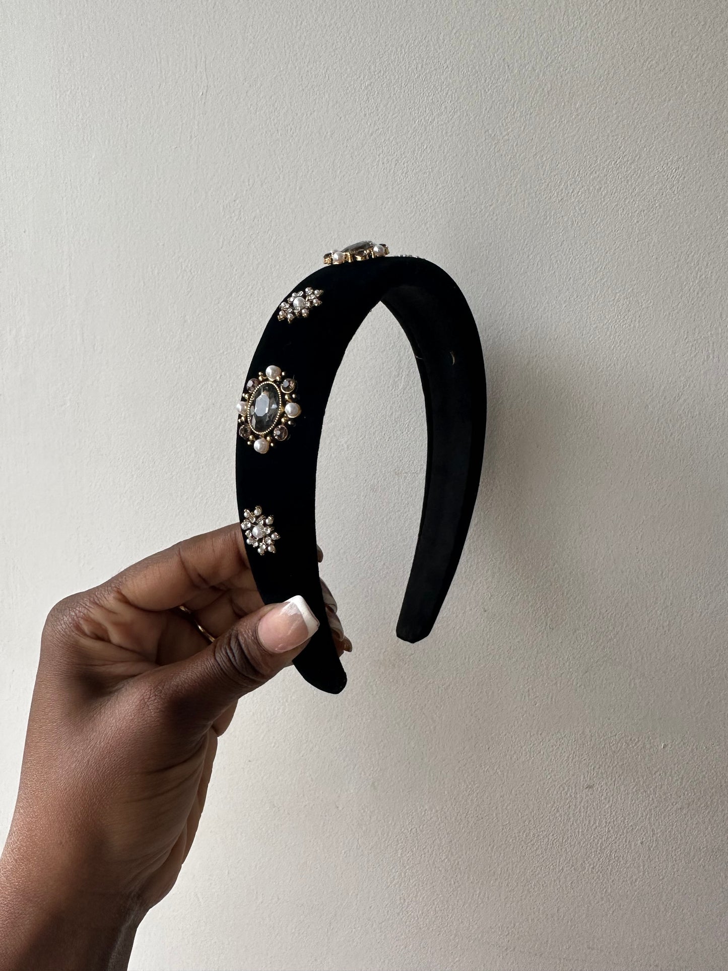 Velour Vintage Style Headband