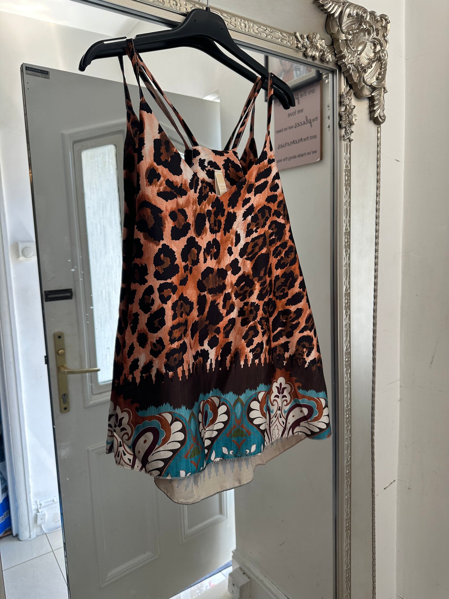 Leopard Print Cami Top