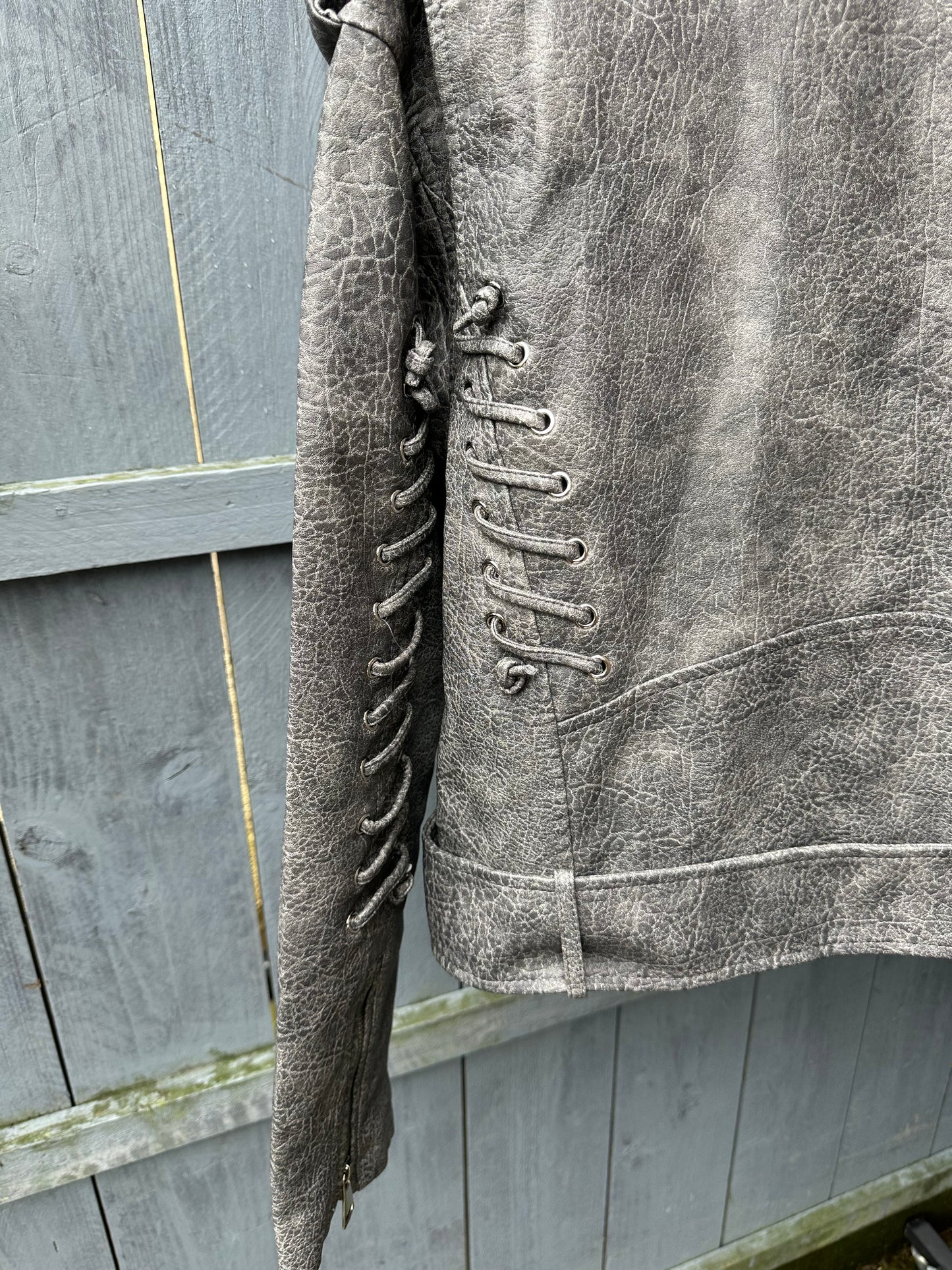 Faux Leather Jacket