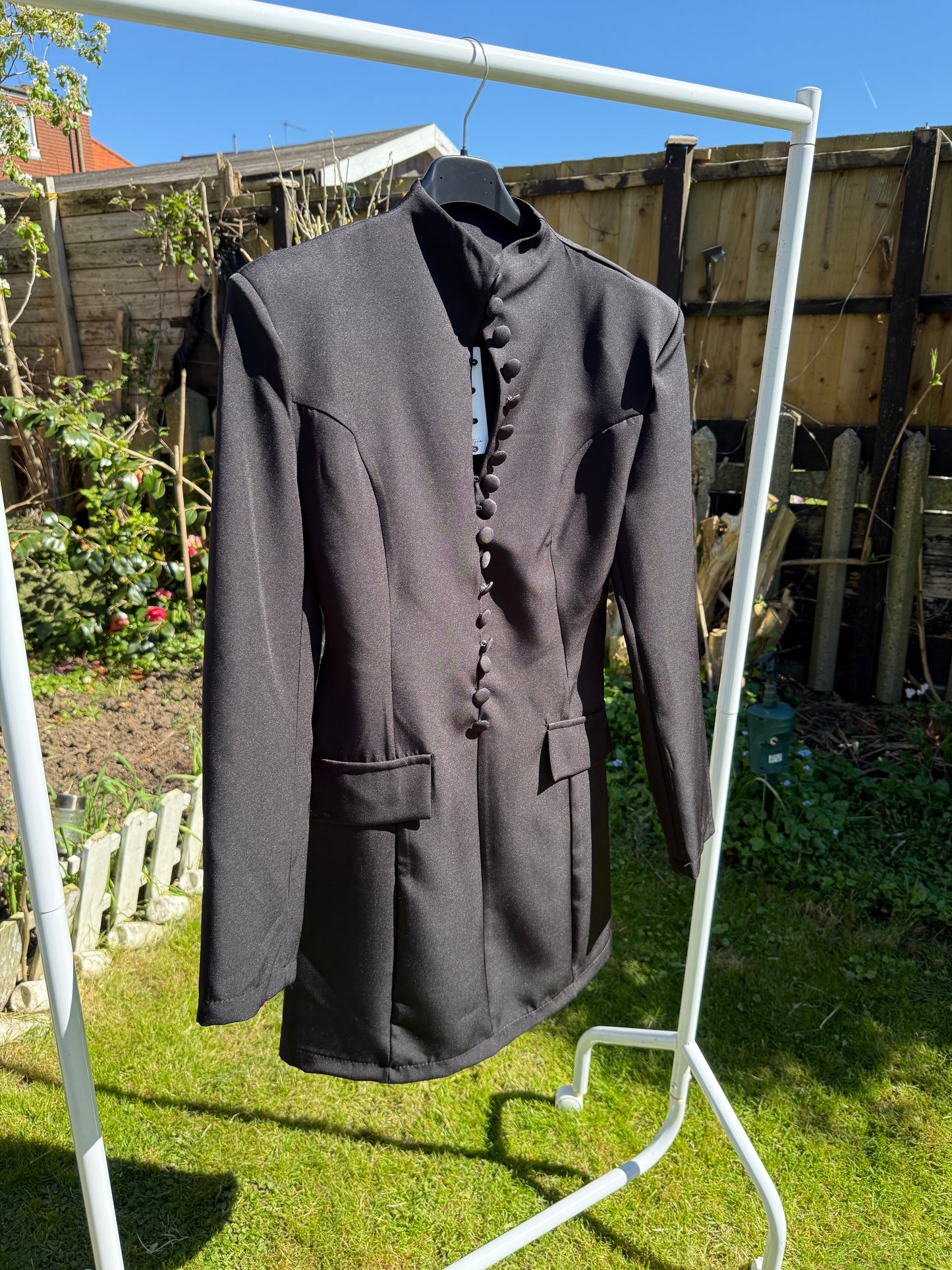 The ‘Camilla’ Button Blazer Dress