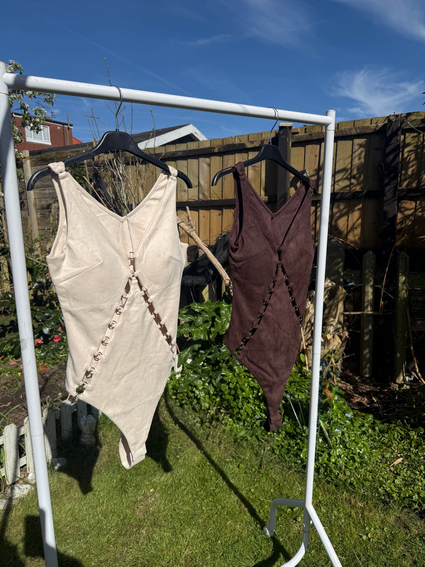 The Suede Ring Bodysuit