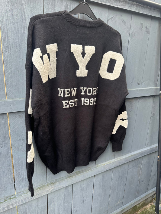 ‘New York’ Slogan Jumper