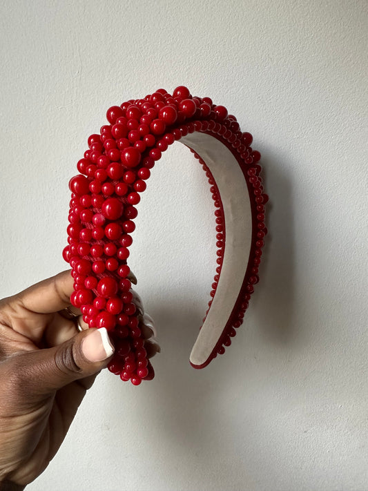 Luxury Chunky Beaded Headband