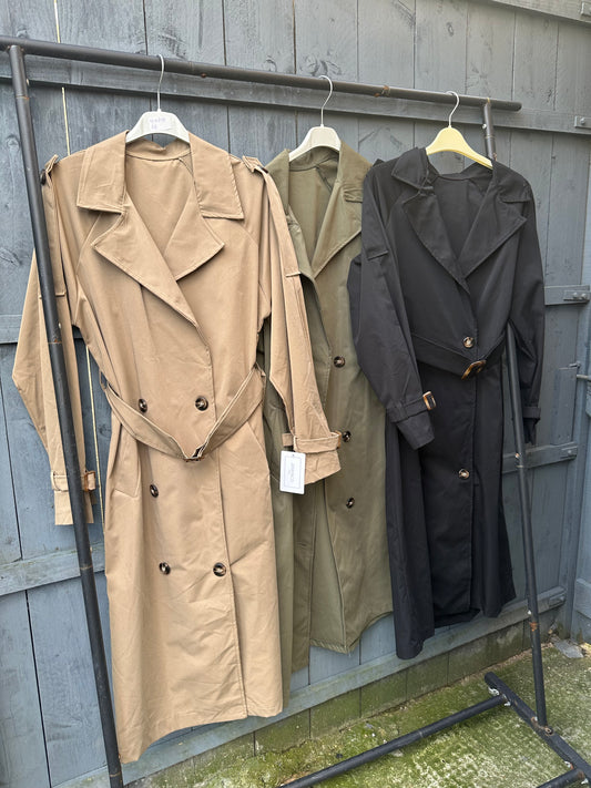 ‘Mollie’ Belted Trench Coat