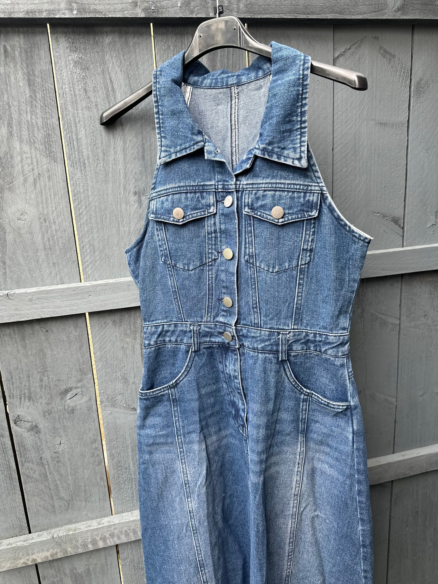 Luxe Denim Dress