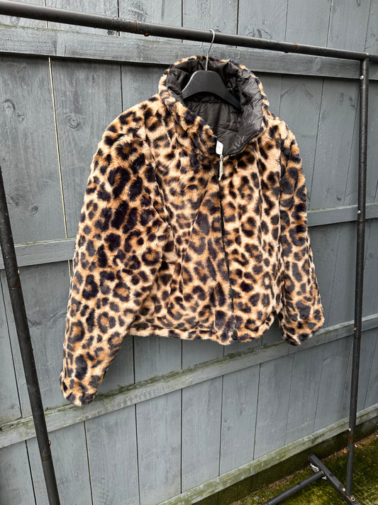 Reversible Leopard Print Jacket