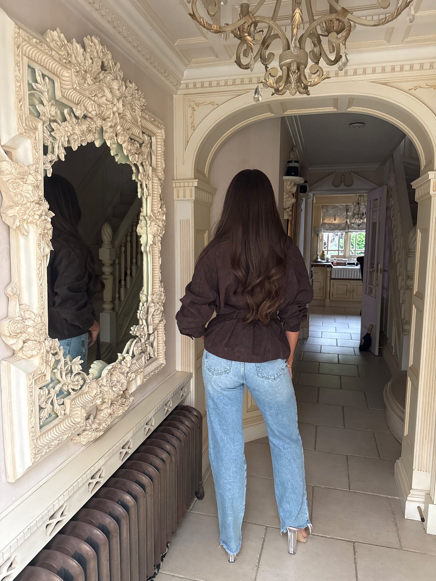 ‘Autumn’ Faux Suede Jacket