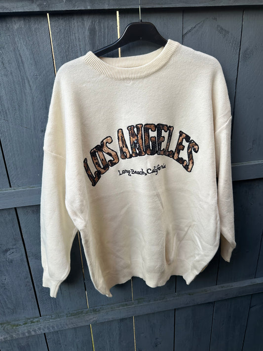 ‘Los Angeles’ Sequin Jumper