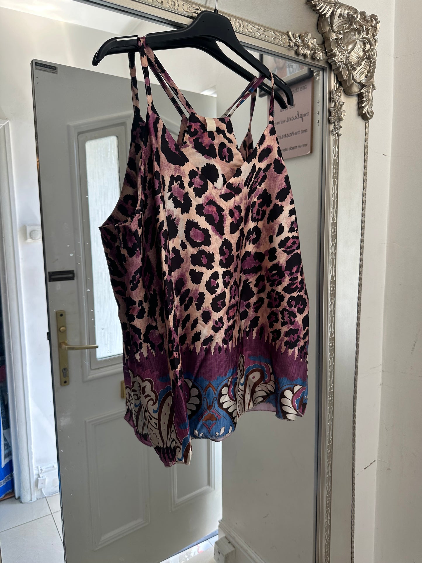 Leopard Print Cami Top