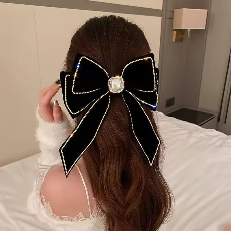 Large Velvet Hair Clip