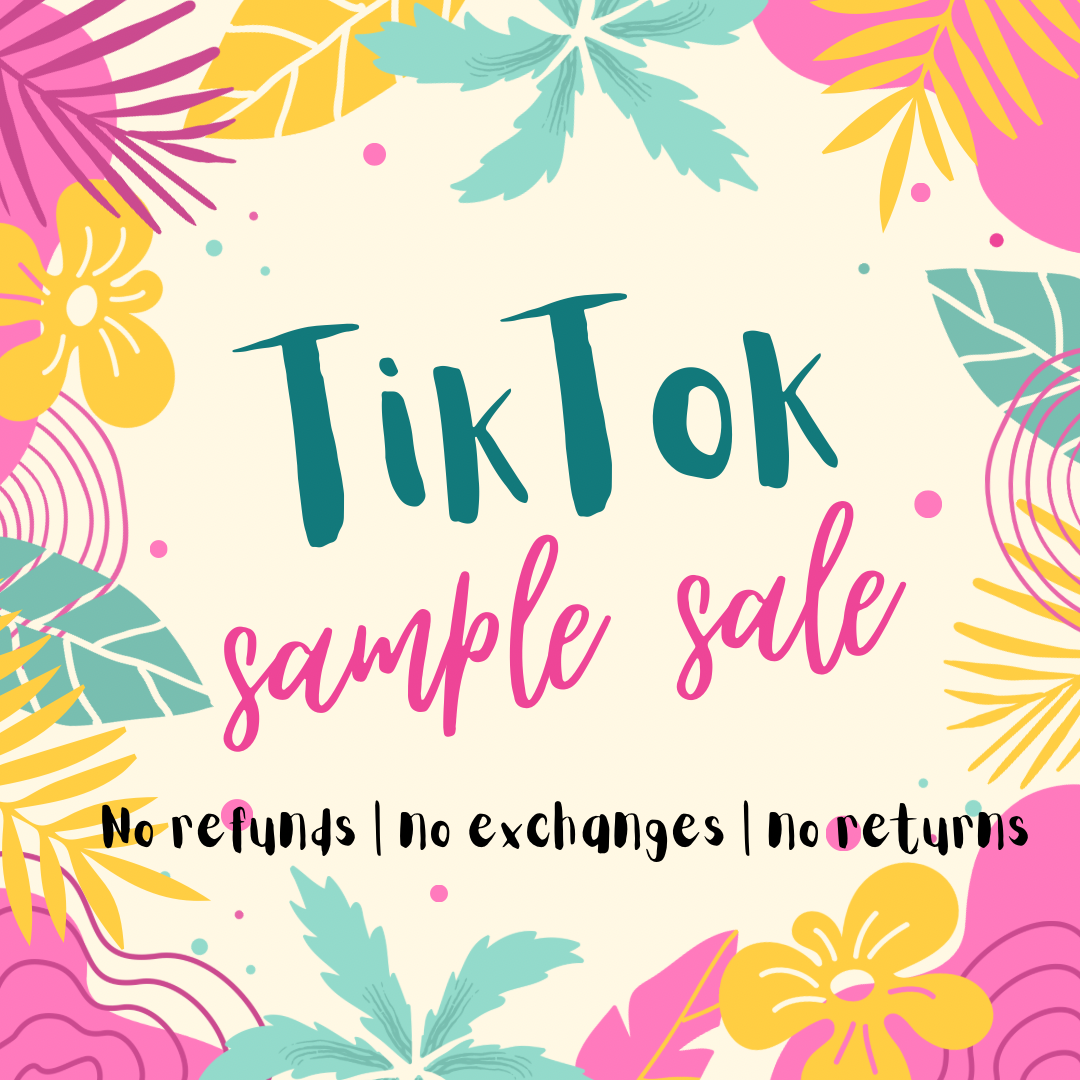 TikTok Sample Sale